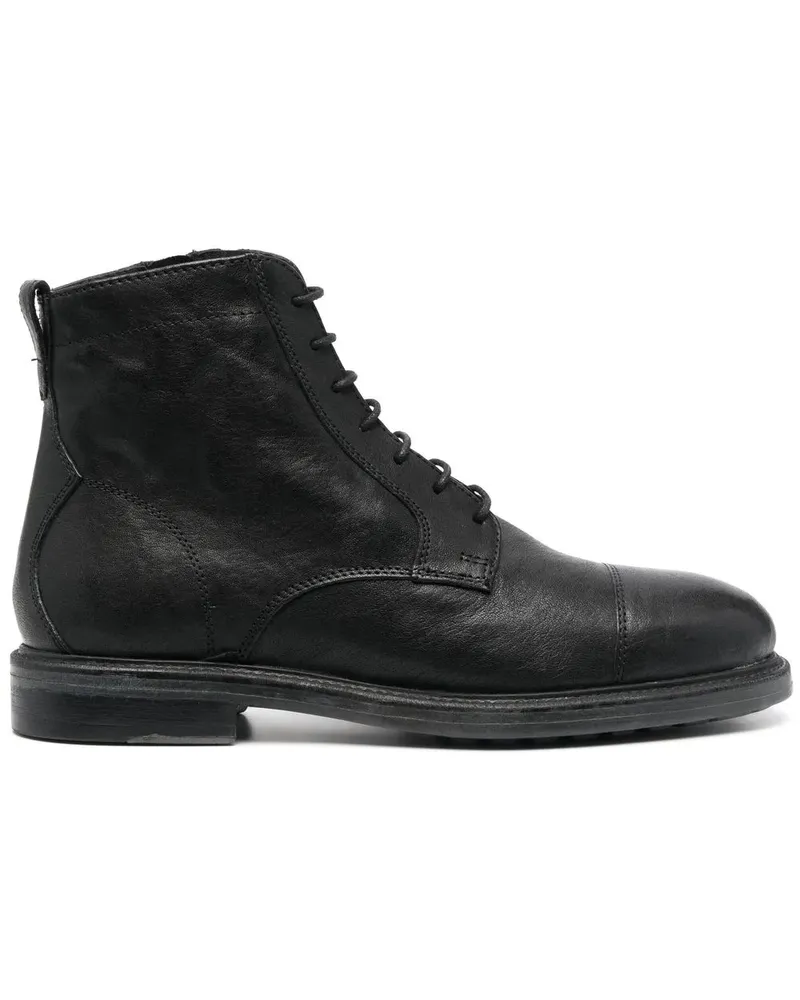 Geox Aurelio Schnürstiefel - Schwarz Schwarz