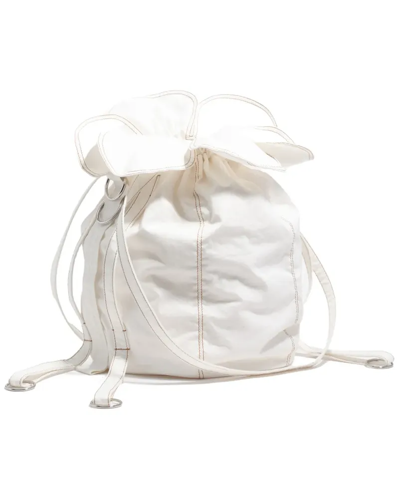 BIMBA Y LOLA Mini-Tasche mit Kordelzug - Nude Nude