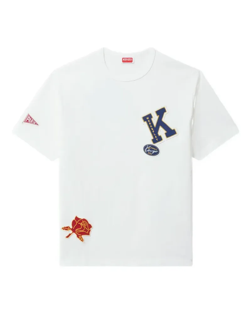 Kenzo Work and Play T-Shirt - Weiß Weiß