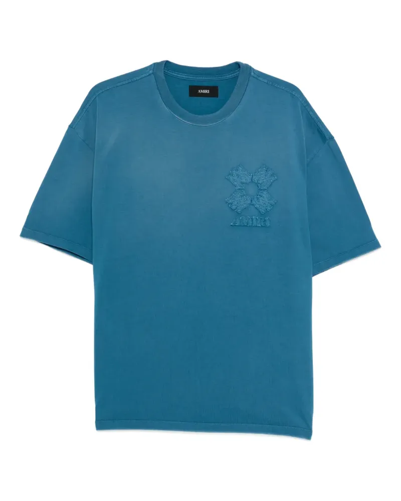 Amiri Ma Quad crew-neck T-shirt - Blau Blau