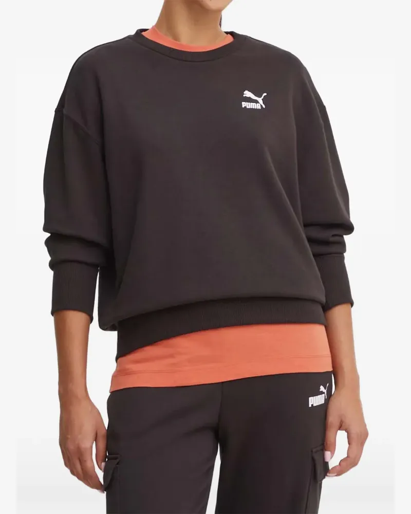 Puma Better Classic Pullover mit Logo - Schwarz Schwarz