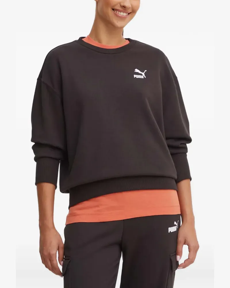 Puma Better Classic Pullover mit Logo - Schwarz Schwarz