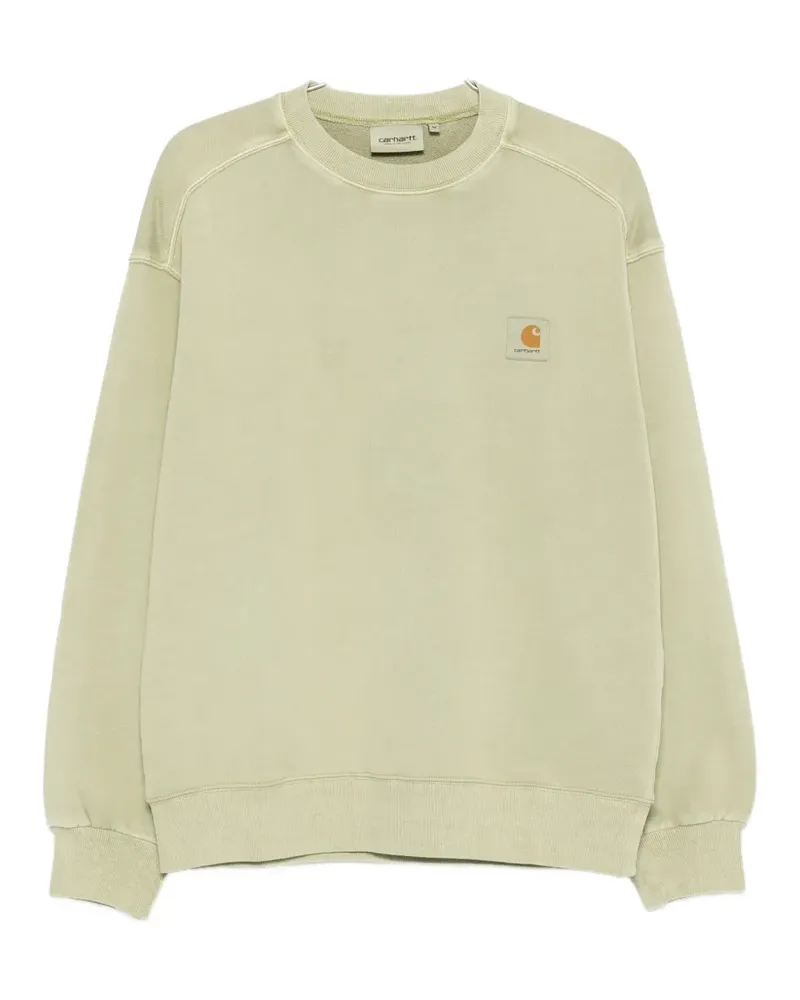 Carhartt WIP logo-patch sweatshirt - Grün Grün