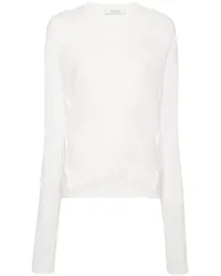 Dorothee Schumacher Semi-transparenter Pullover Nude