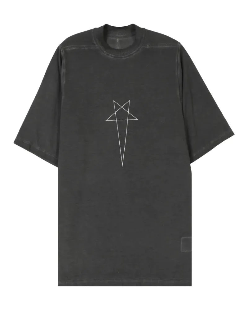DRKSHDW by Rick Owens Jumbo T-Shirt - Grau Grau