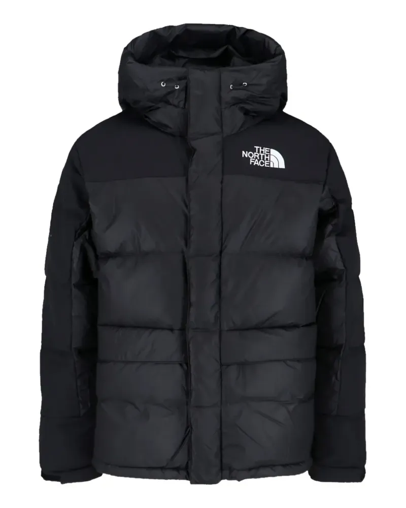 The North Face Himalayan Daunenjacke mit Kapuze - Schwarz Schwarz