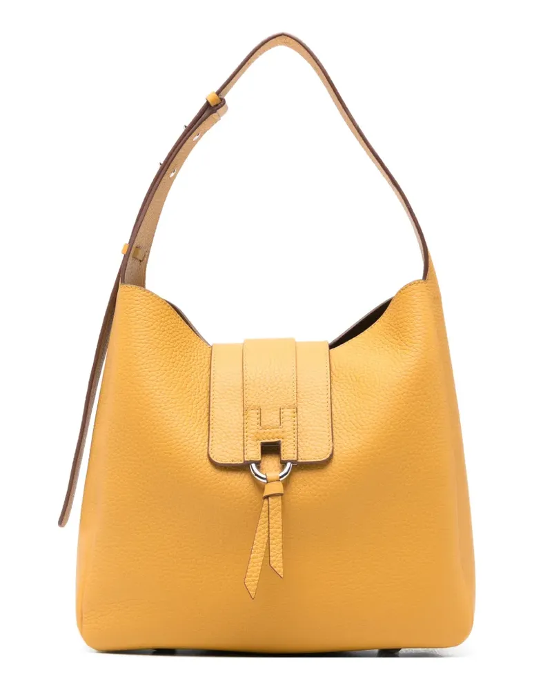 Hogan Tote Bag mit Ringdetail - Gelb Gelb