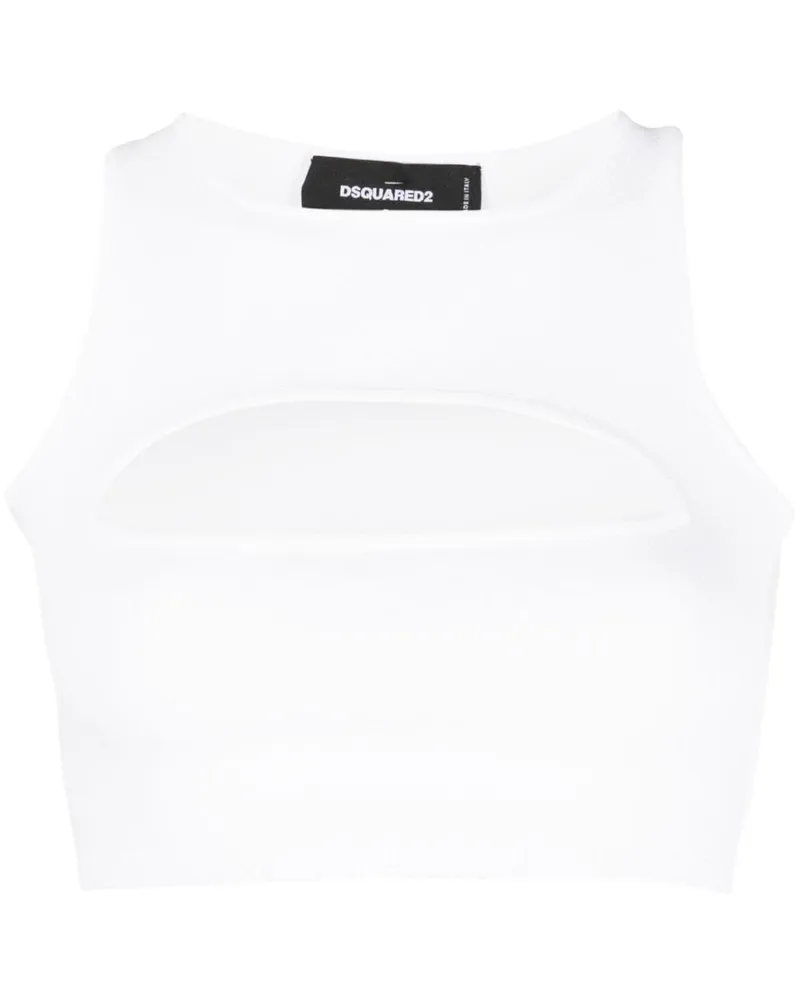 Dsquared2 Klassisches Top - Weiß Weiß