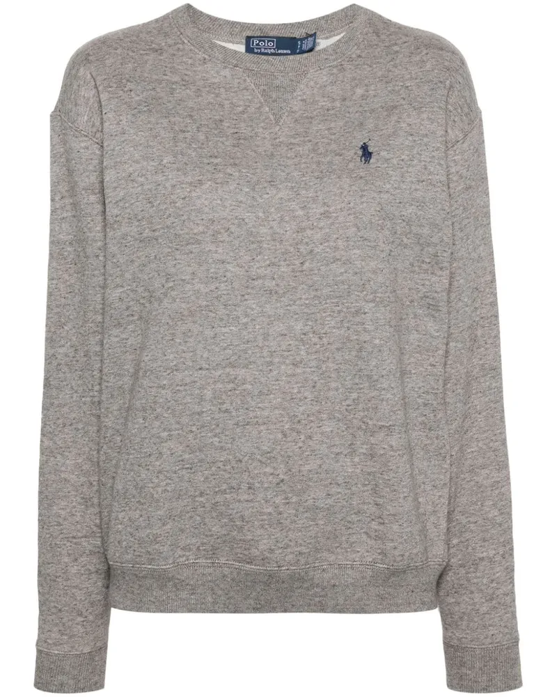 Ralph Lauren Sweatshirt mit Logo-Stickerei - Grau Grau