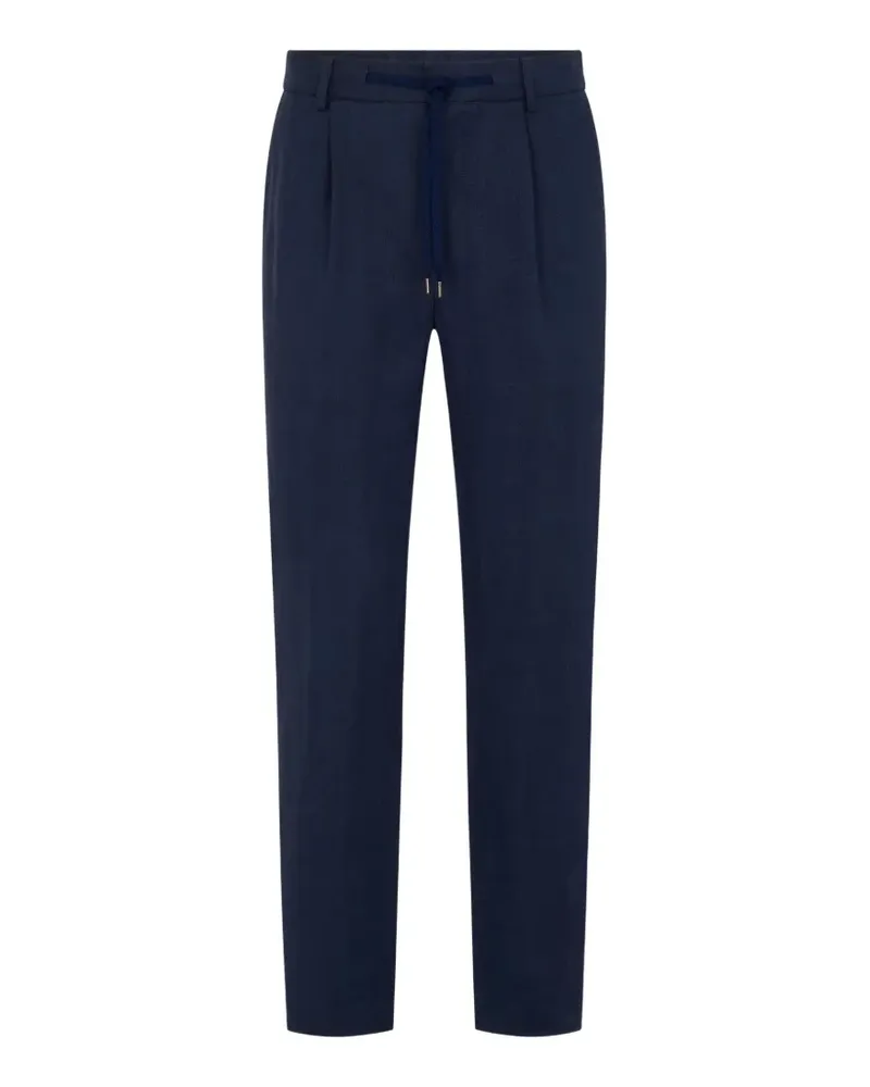 N.Peal Atrani drawstring trousers - Blau Blau