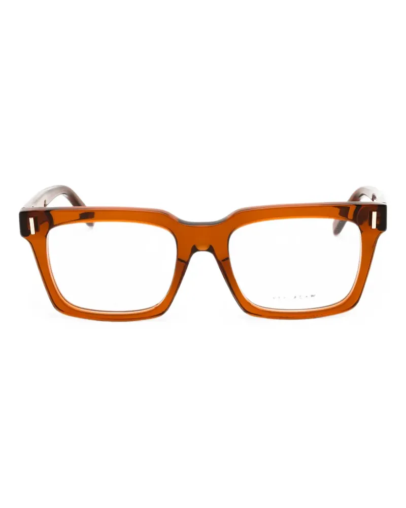 Ferragamo rectangle-frame glasses - Braun Braun