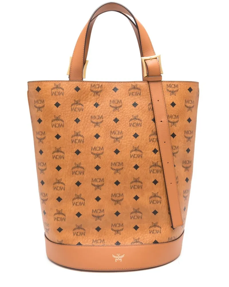 MCM Aren Tote Bag - Braun Braun