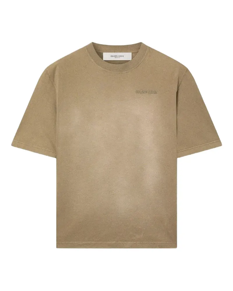 Golden Goose T-Shirt mit rundem Ausschnitt - Nude Nude