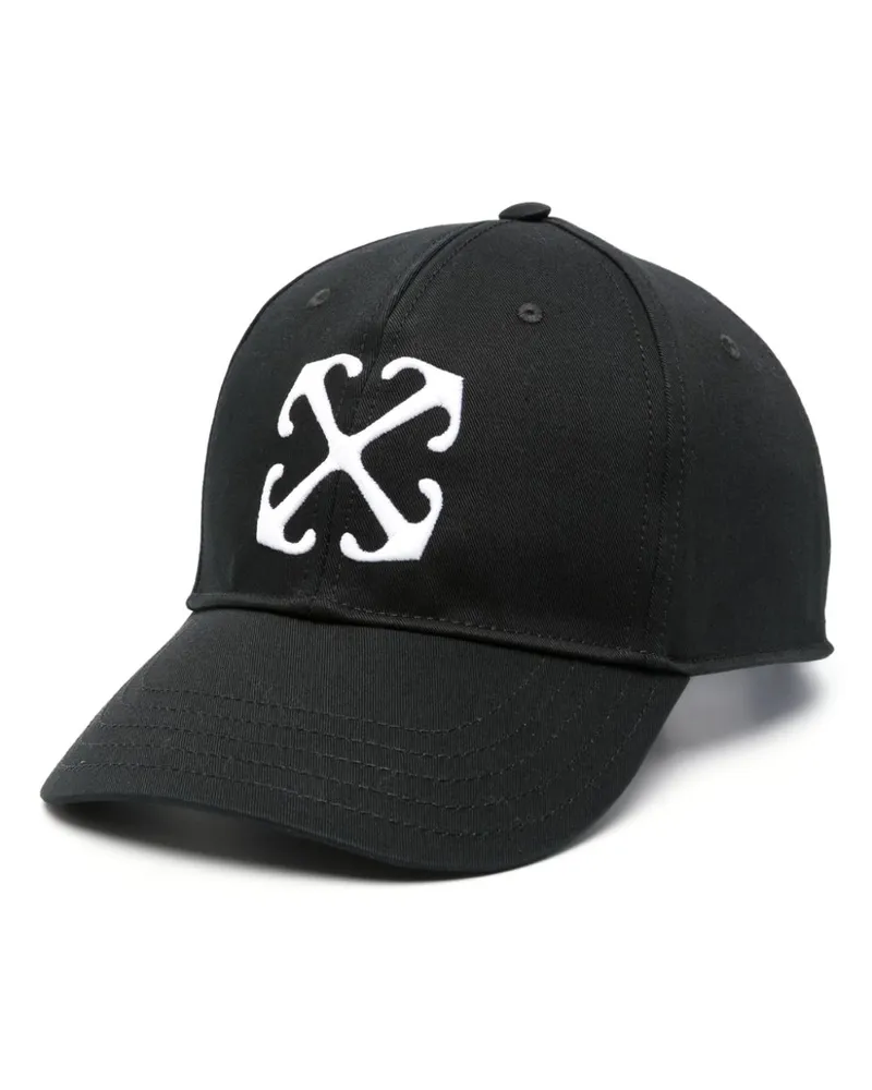 OFF-WHITE Baseballkappe mit Pfeilen - Schwarz Schwarz