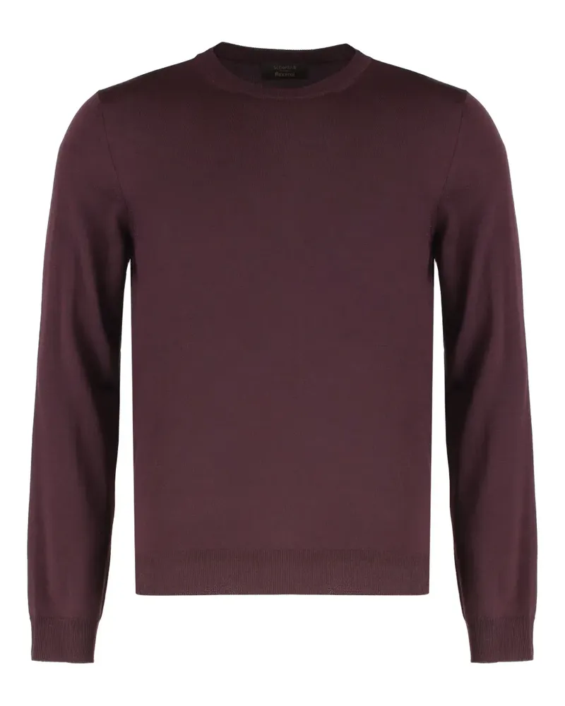 Slowear Pullover mit Rundhalsausschnitt - Violett Violett