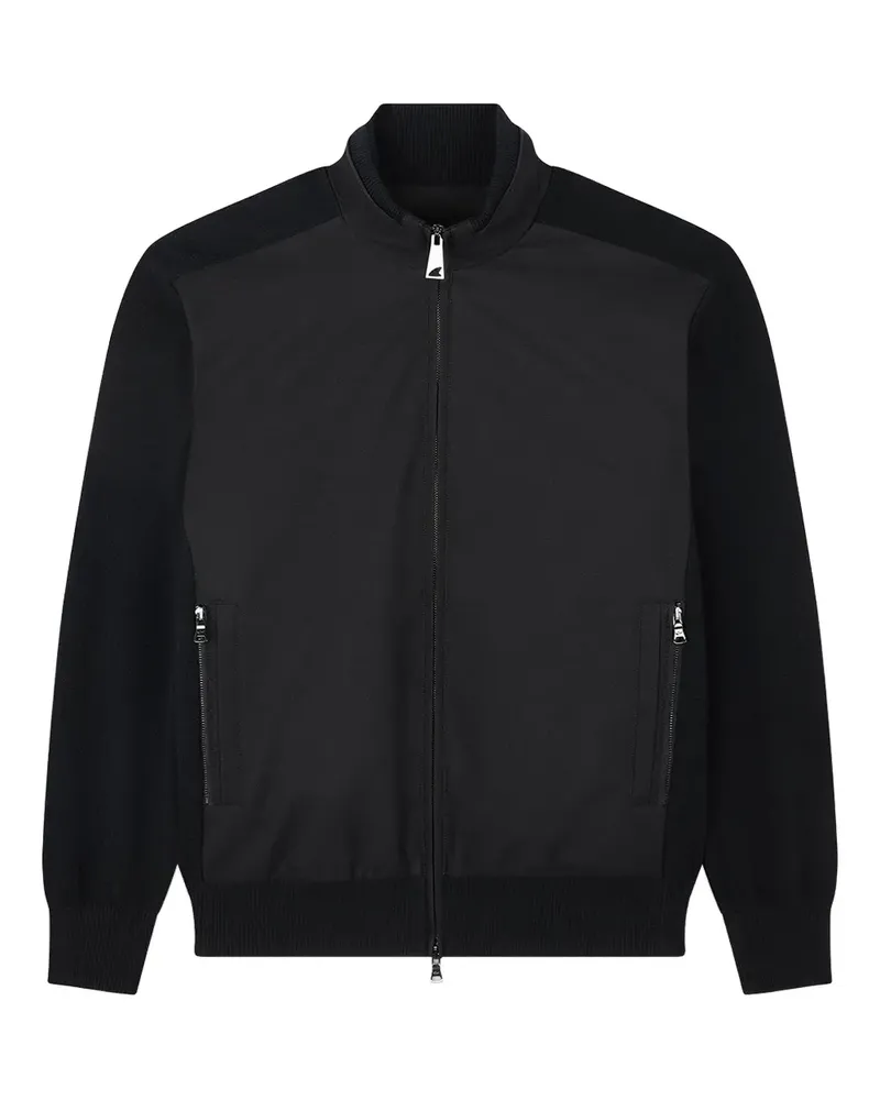 Paul & Shark hybrid zip-up jacket - Schwarz Schwarz