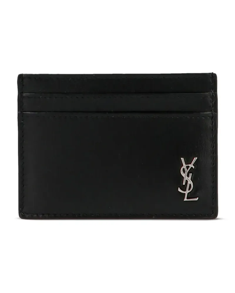 Saint Laurent Cassandre Kartenetui - Schwarz Schwarz