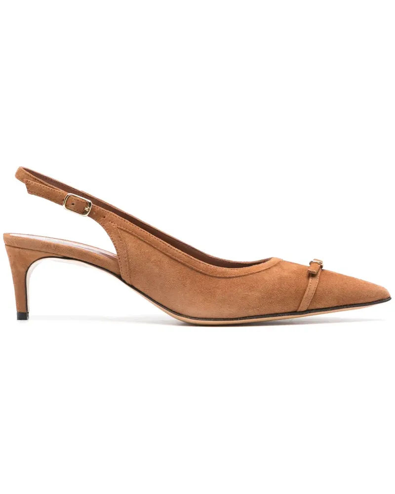 ERALDO Pumps aus Wildleder 50mm - Braun Braun