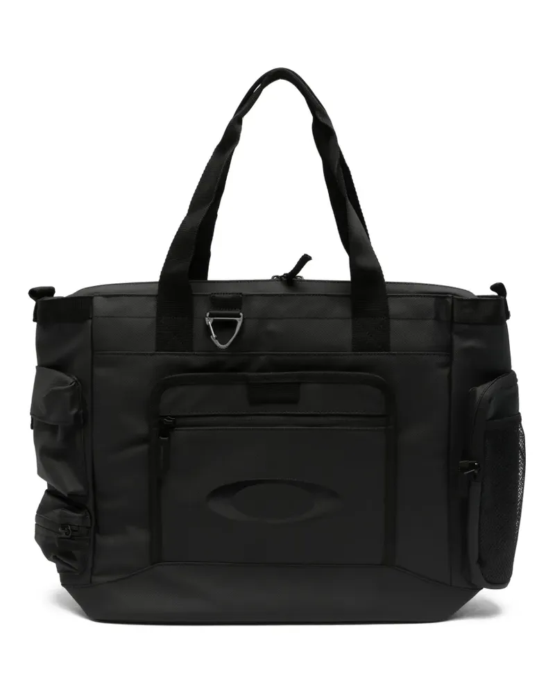 Oakley Tote Bag mit Logo-Print - Schwarz Schwarz