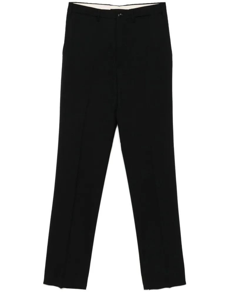 Dell'oglio Hose mit Tapered-Bein - Schwarz Schwarz