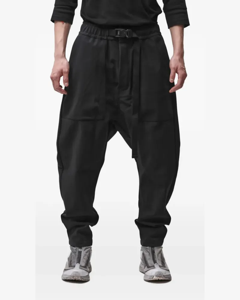 THOM KROM Hose mit tiefem Schritt - Schwarz Schwarz