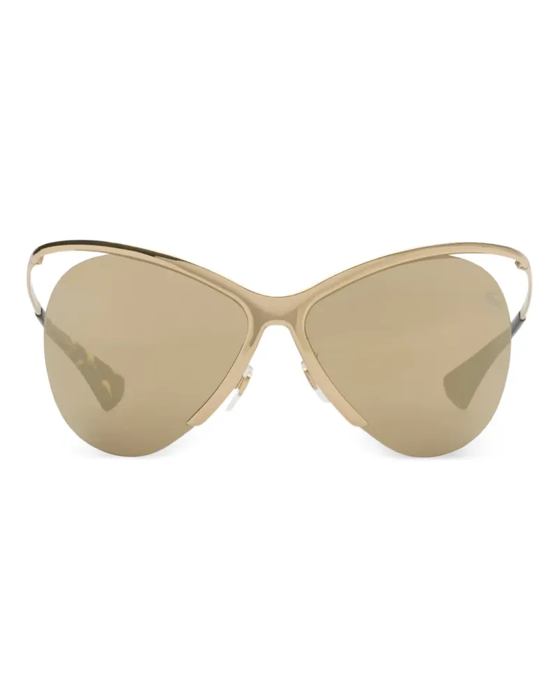 Burberry Getönte Pilotenbrille - Gold Gold
