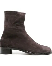 Maison Margiela Tabi Stiefeletten aus Wildleder Braun