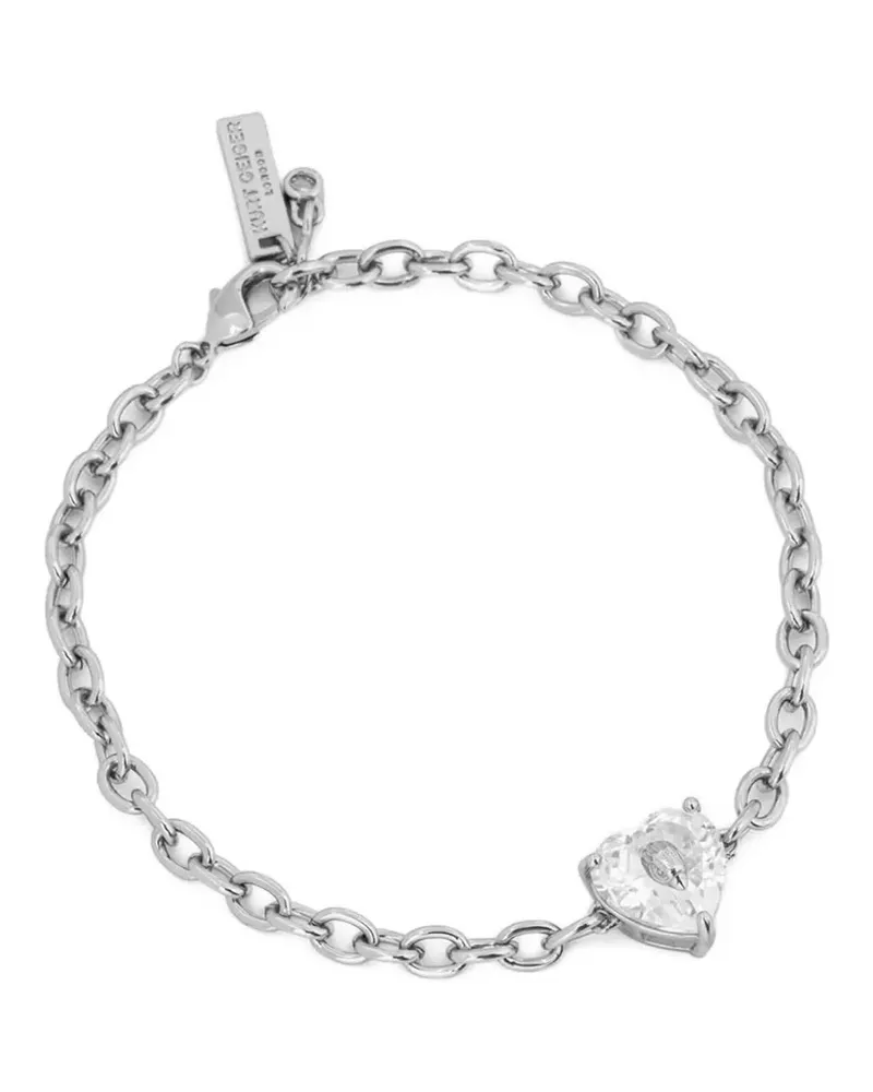 Kurt Geiger Crystal Heart bracelet - Silber Silber