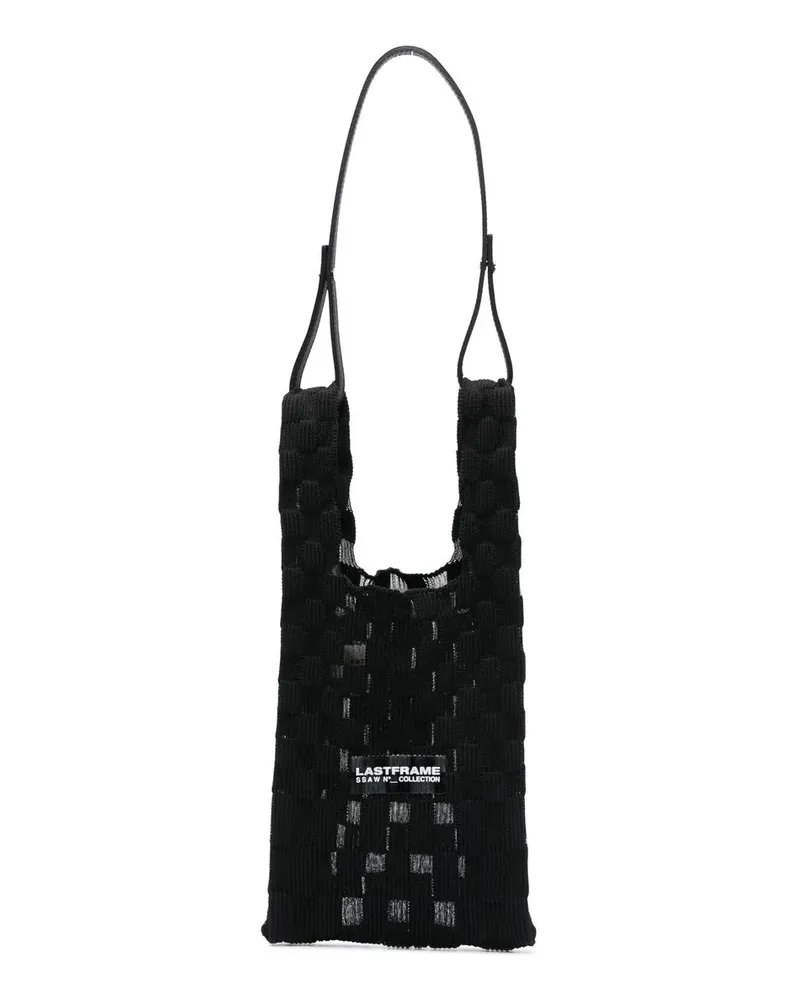 LASTFRAME Transparente Handtasche - Schwarz Schwarz