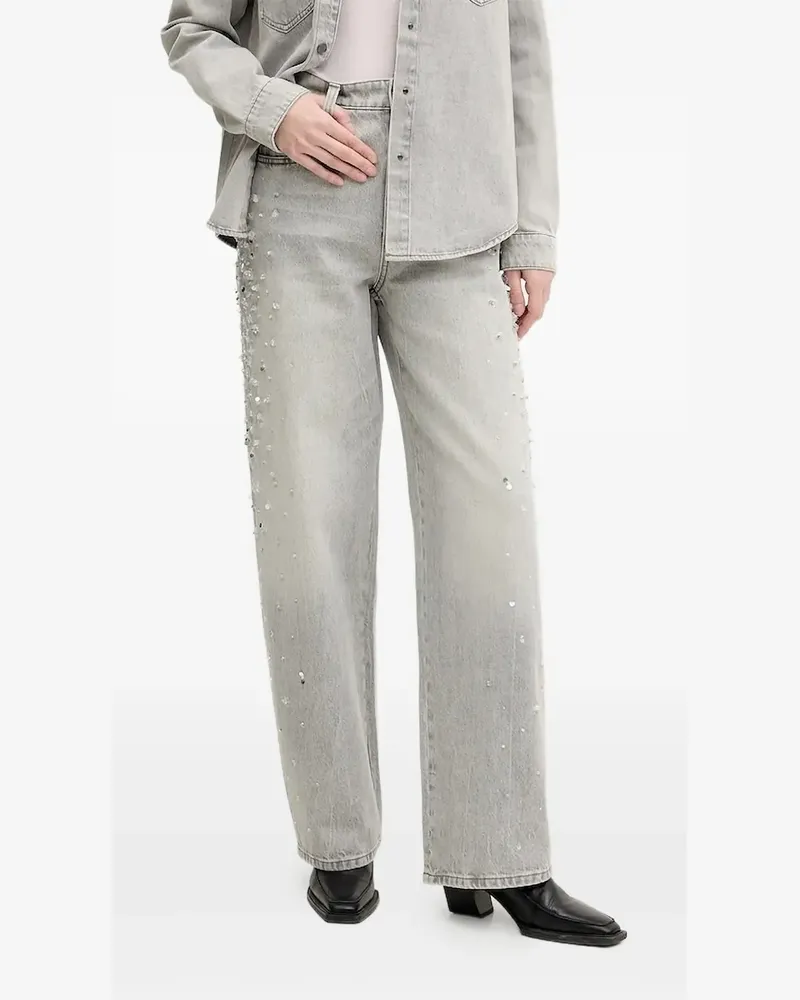 Miss Sixty Verzierte Jeans - Grau Grau