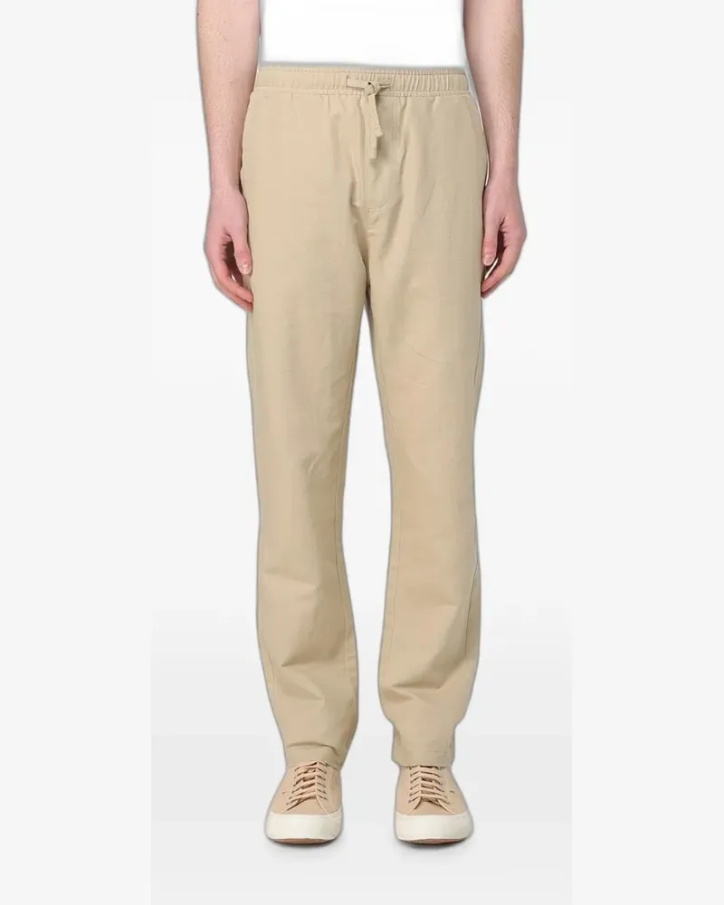 Colmar drawstring-waistband straight-leg trousers - Nude Nude