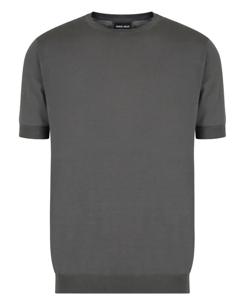Giorgio Armani Klassisches T-Shirt - Grau Grau