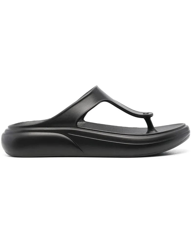 Stuart Weitzman Klassische Flip-Flops - Schwarz Schwarz