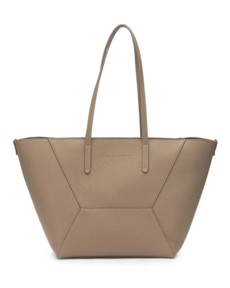 Brunello Cucinelli Große Duo Tote Bag - Nude Nude