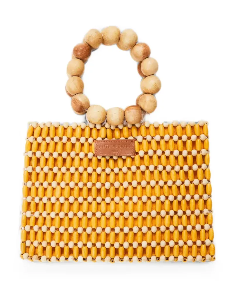 Antik Batik Bobo tote bag - Gelb Gelb