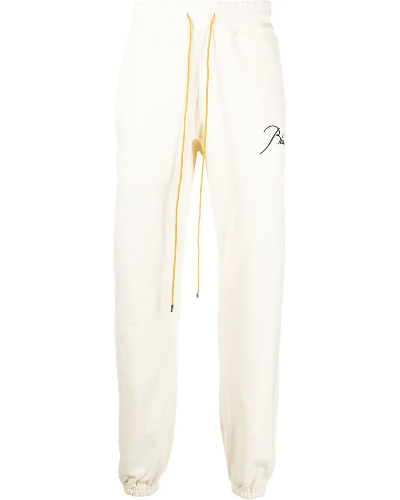 RHUDE Jogginghose mit Logo-Stickerei - Nude Nude