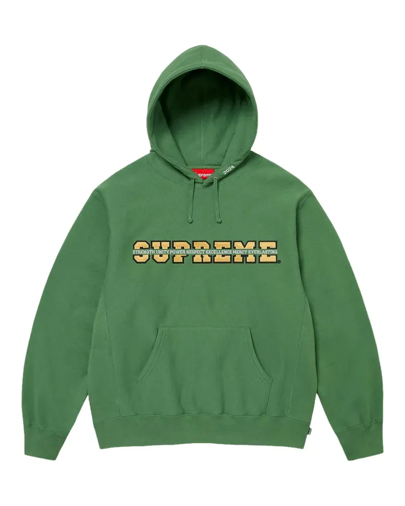 Supreme Being Collegiate Acronym hoodie - Grün Grün
