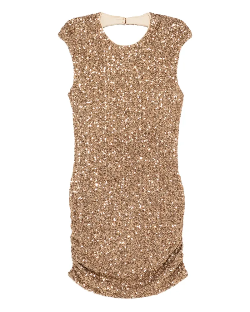Aniye By Midikleid mit Pailletten - Gold Gold