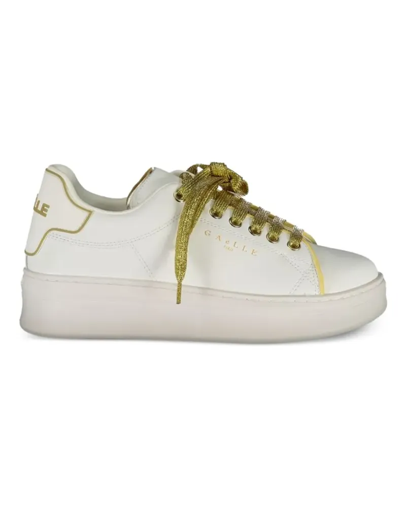 Gaëlle Bonheur Sneakers mit Schnürung - Weiß Weiß
