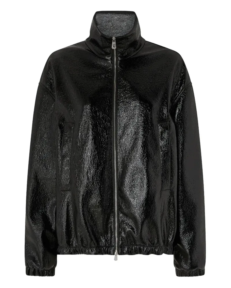 Pinko Bomberjacke mit Reißverschluss - Schwarz Schwarz