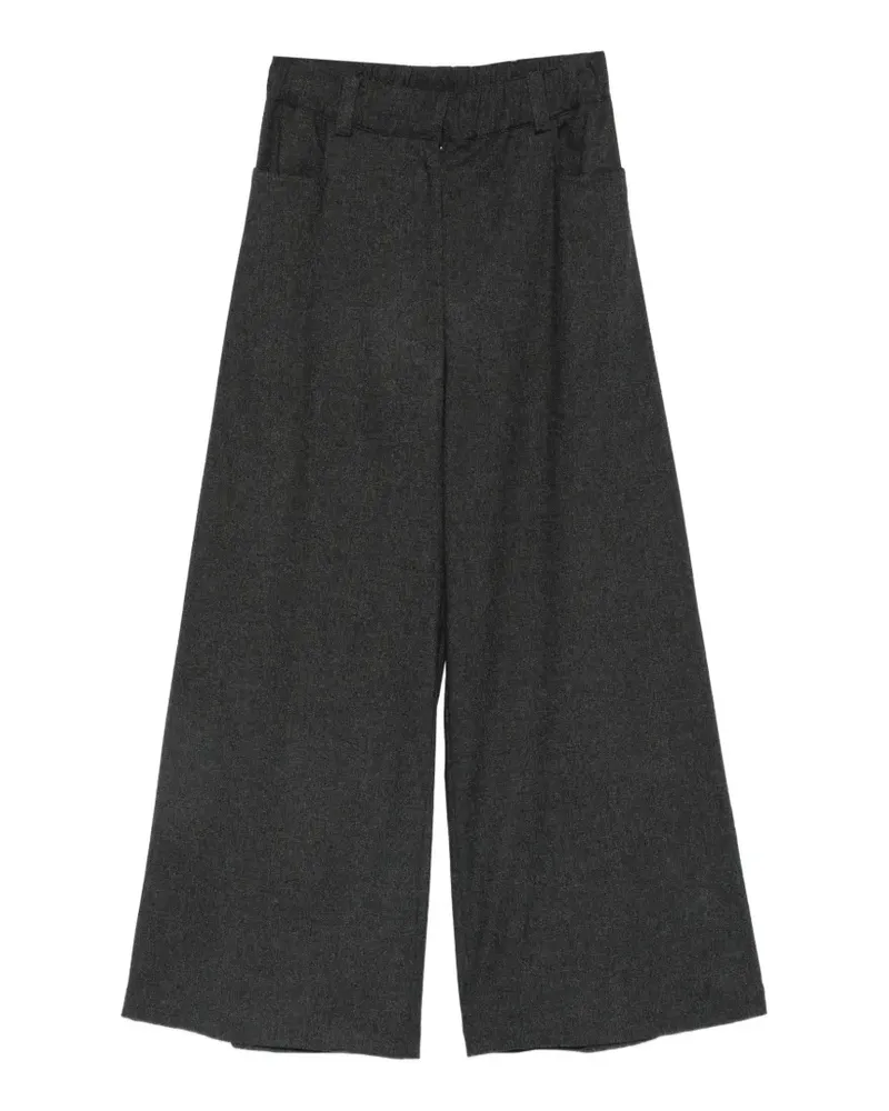 ALYSI Palazzohose mit elastischem Bund - Grau Grau