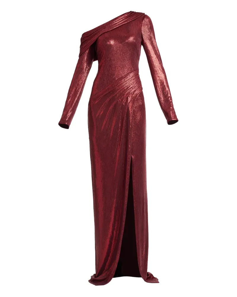 Tadashi Shoji Maxikleid mit Schlitz - Rot Rot