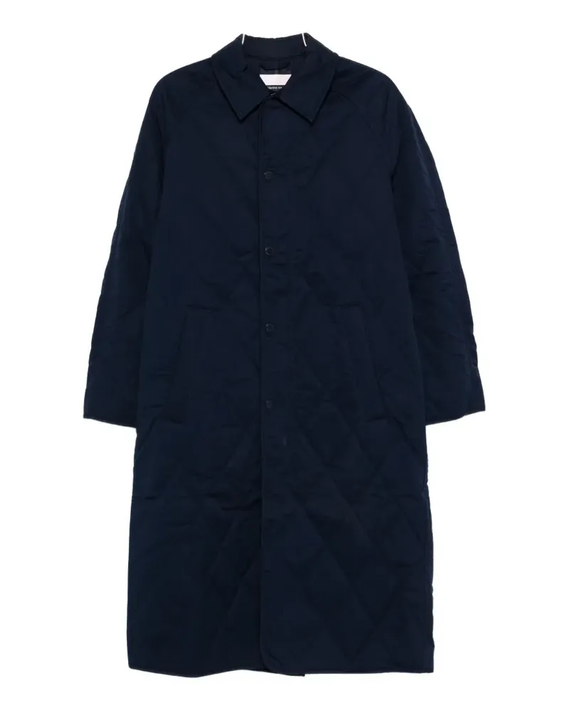 Martine Rose quilted car coat - Blau Blau