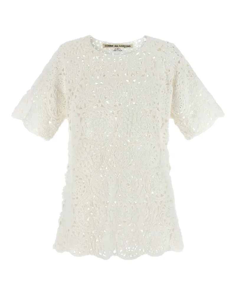 Comme des Garçons round-neck T-shirt - Nude Nude