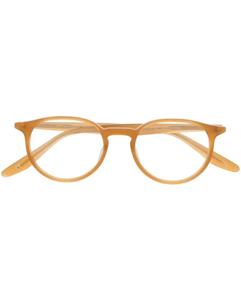 Barton Perreira Norton Brille mit rundem Gestell - Orange Orange