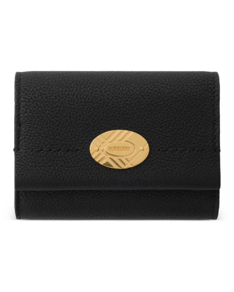 Burberry Portemonnaie mit Logo - Schwarz Schwarz