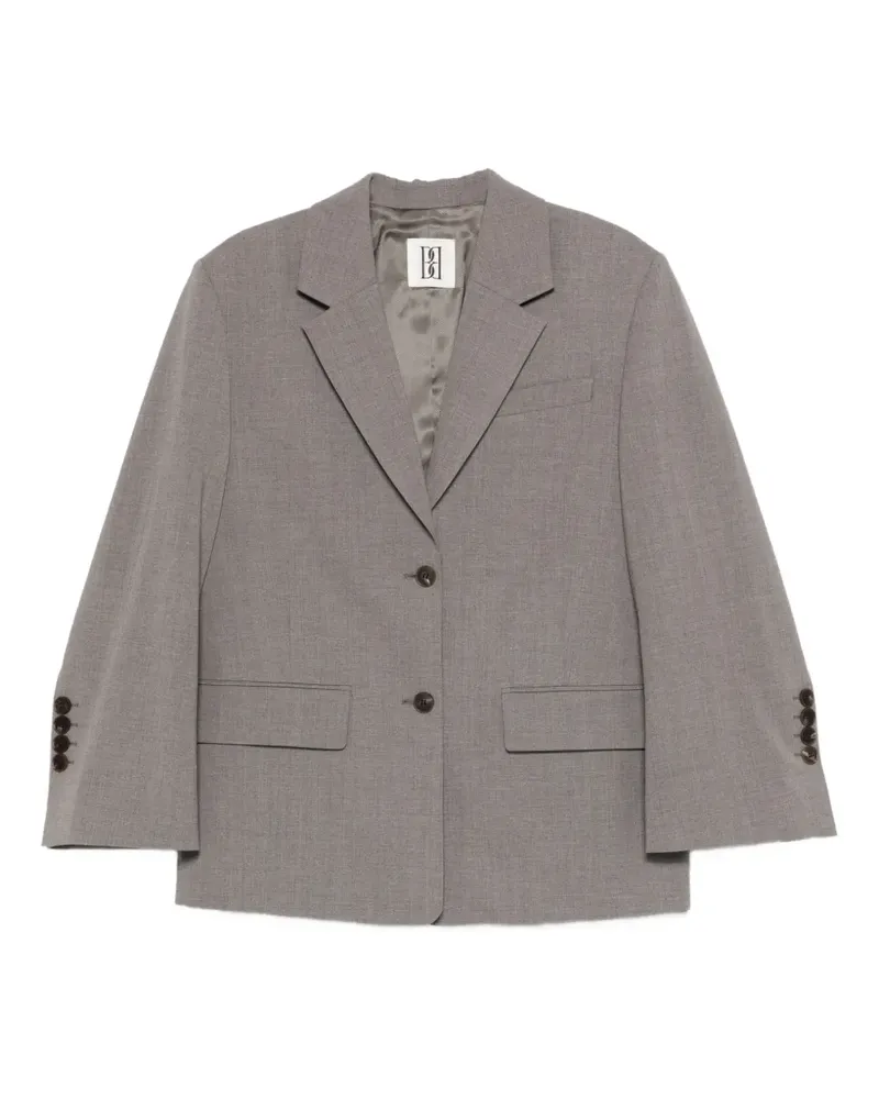 By Malene Birger Liva buttoned blazer - Grau Grau