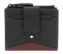 Zweifarbiges Portemonnaie - Schwarz