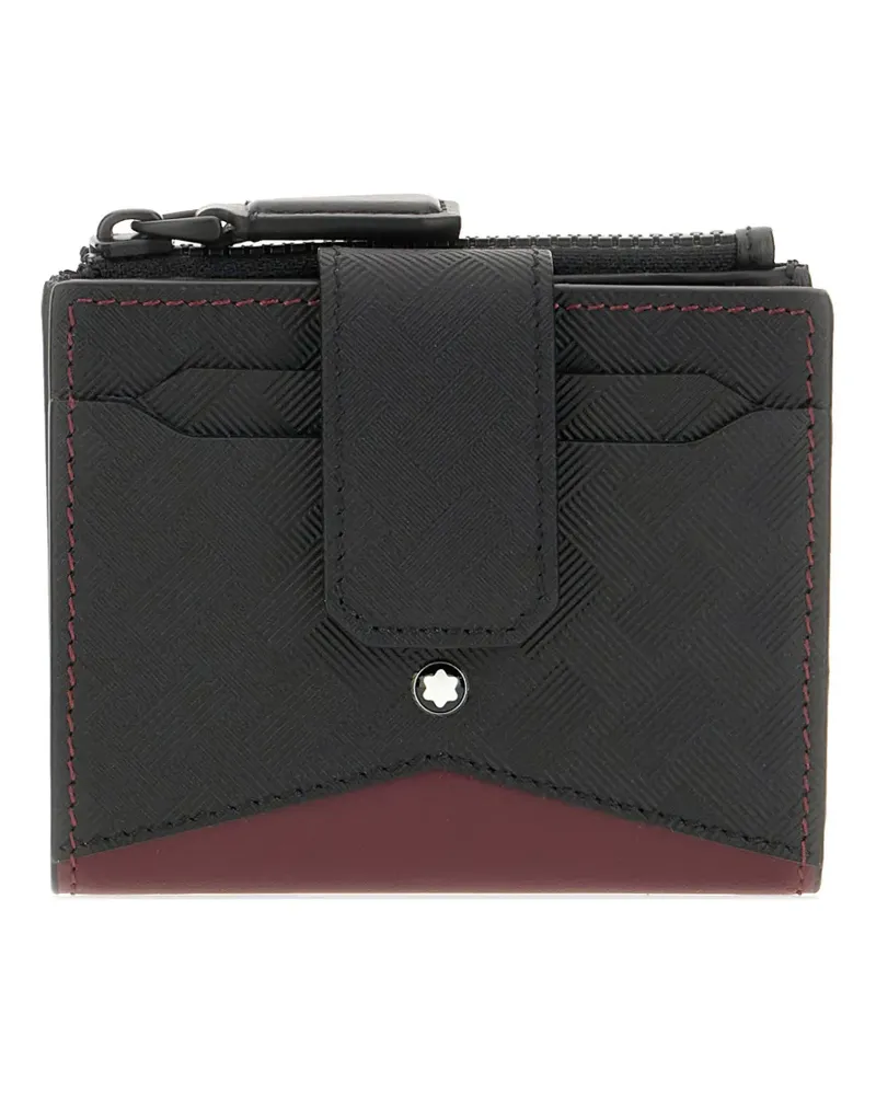 Montblanc Zweifarbiges Portemonnaie - Schwarz Schwarz
