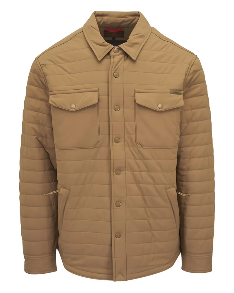 Faherty quilted shirt jacket - Braun Braun